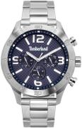 Timberland Herreklokke TBL15358JS03M Blå/Stål Ø49 mm