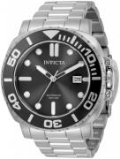 Invicta Herreklokke 34315 Pro Diver Sort/Stål Ø48 mm