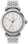 IWC Dameklokke IW458307 Da Vinci Sølvfarget/Stål Ø36 mm