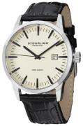 Stührling Original Herreklokke 555A.03 Classic Ascot Beige/Lær Ø42