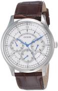 Guess Herreklokke W1181G1 Hvit/Lær Ø43 mm