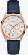 Guess Herreklokke W1130G4 Hvit/Lær Ø42 mm