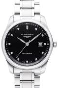 Longines Herreklokke L2.793.4.57.6 Master Sort/Stål Ø40 mm