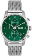 Hugo Boss Herreklokke 1513938 Skymaster Grønn/Stål Ø44 mm