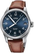 Oris Herreklokke 01 751 7761 4065-07 6 20 07LC Aviation Blå/Lær