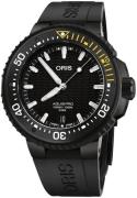 Oris Herreklokke 01 400 7767 7754-07 426 64BTEB Diving Sort/Gummi