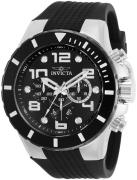 Invicta Herreklokke 30776 Pro Diver Sort/Gummi Ø50 mm