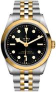 Tudor Dameklokke M79643-0001 Black Bay Sort/Stål Ø36 mm