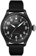 IWC Herreklokke IW329801 Pilots Sort/Lær Ø43.8 mm