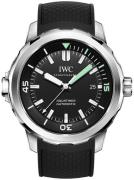 IWC Herreklokke IW328802 Aquatimer Sort/Gummi Ø42 mm