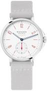 Nomos Glashütte N-564 Ahoi Hvit/Tekstil Ø36.3 mm