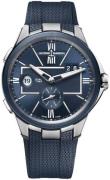 Ulysse Nardin Herreklokke 243-20-3-43 Blast Blå/Gummi Ø42 mm