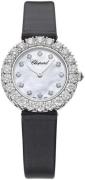 Chopard Dameklokke 13A178-1106 L Heure Du Diamant Hvit/Sateng Ø26 mm