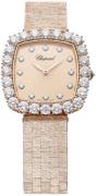 Chopard Dameklokke 10A386-5107 L Heure Du Diamant Rosegullfarget/18