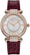 Chopard Dameklokke 385377-5001 Imperiale Sølvfarget/Lær Ø36 mm