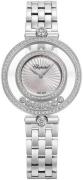 Chopard Dameklokke 209426-1202 Happy Diamonds Sølvfarget/18 karat