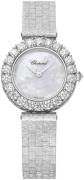 Chopard Dameklokke 10A178-1101 Diamond Hour Hvit/18 karat hvitt gull