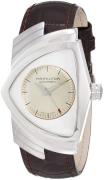 Hamilton Dameklokke H24515521 Ventura Beige/Lær