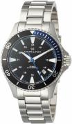 Hamilton Herreklokke H82315131 Sort/Stål Ø40 mm