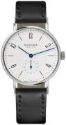 Nomos Glashütte N-139 Tangente Hvit/Lær Ø35 mm