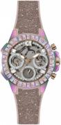 Guess Dameklokke GW0313L4 Bombshell Skjelettkuttet/Gummi Ø36 mm