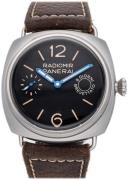 Panerai Herreklokke PAM00992 Radiomir Sort/Lær