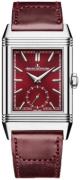 Jaeger LeCoultre Herreklokke 397846J Reverso Rød/Lær