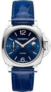 Panerai PAM01179 Luminor Due Blå/Lær Ø38 mm