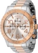 Invicta Herreklokke 40604 Specialty Blå/Rose-gulltonet stål Ø50 mm