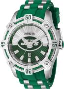 Invicta Herreklokke 43325 NFL Grønn/Stål Ø52 mm