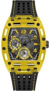 Guess Herreklokke GW0499G2 Phoenix Sort/Plast Ø43 mm