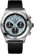 Breitling Herreklokke PB0134101C1S1 Chronomat B01 42 Blå/Gummi Ø42