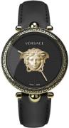 Versace VECO01922 Palazzo Sort/Lær Ø39 mm