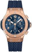 Hublot Herreklokke 301.PX.710.RX Big Bang 44mm Blå/Gummi Ø44 mm