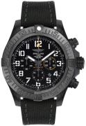 Breitling Herreklokke XB0170E41B1W1 Avenger Hurricane Sort/Gummi Ø50