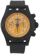 Breitling Herreklokke XB0180E41I1W1 Avenger Hurricane 45 Gul/Gummi