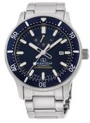 Orient Herreklokke RE-AU0302L00B Star Blå/Stål Ø43.6 mm