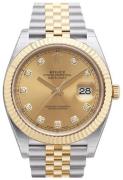 Rolex Herreklokke 126333-0012 Datejust 41 Gulltonet/18 karat gult