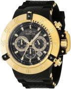 Invicta Herreklokke 38998 Subaqua Sort/Plast Ø50 mm