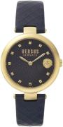 Versus by Versace Dameklokke VSP870318 Buffle Bay Blå/Lær Ø36 mm