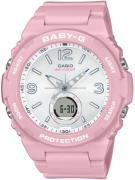 Casio Baby-G Dameklokke BGA-260SC-4AER Hvit/Resinplast Ø42 mm