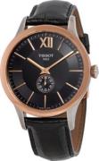 Tissot T-Gold Herreklokke T912.428.46.058.00 Sort/Lær Ø42 mm