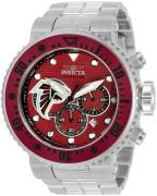 Invicta 99999 Herreklokke 33116 Rød/Stål Ø52 mm