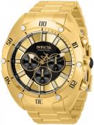 Invicta 99999 Herreklokke 33744 Flerfarget/Gulltonet stål Ø50 mm