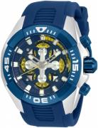 Invicta 99999 Herreklokke 30322 Blå/Gummi Ø48 mm