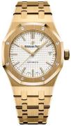 Audemars Piguet Royal Oak Dameklokke 15450BA.OO.1256BA.01 Hvit/18