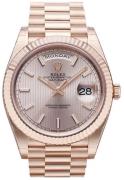 Rolex Day-Date 40 Herreklokke 228235-0005 Rosegullfarget/18 karat