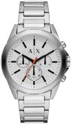 Armani Exchange 99999 Herreklokke AX2624 Hvit/Stål Ø44 mm