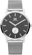 Danish Design Dress Herreklokke IQ63Q1219 Sort/Stål Ø39 mm