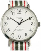 Timex 99999 Herreklokke TW2T98100LG Hvit/Tekstil Ø37 mm